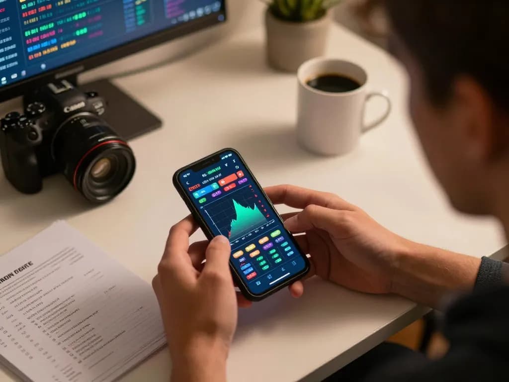 Engaging online sports betting session on okfun with live odds displayed on smartphone.