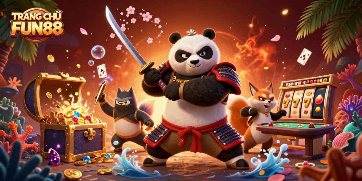 Engage with TRANG CHỦ FUN88’s captivating gaming experience featuring iconic characters.