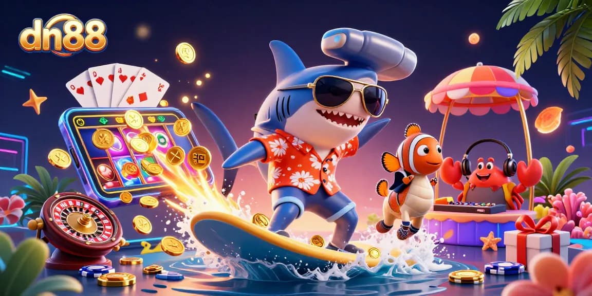 Experience thrilling gaming with dn88, featuring exciting slot games and lively characters. Join the fun!