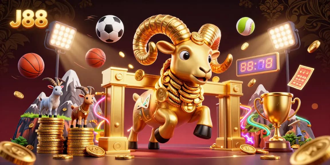 Experience thrilling gameplay at J88 with dynamic sports elements and a captivating casino atmosphere.