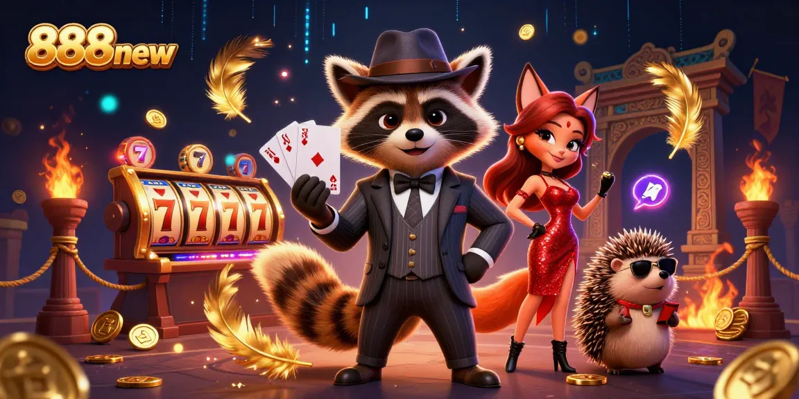 Engage in thrilling gameplay with 888new’s exciting slot games and dynamic characters.