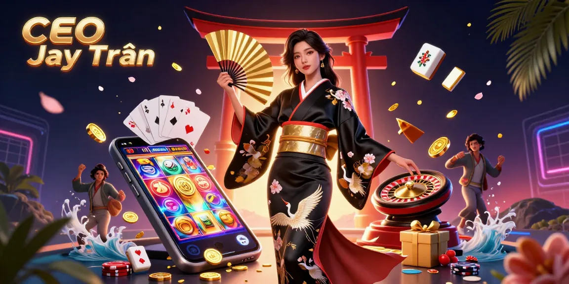 Experience the exciting world of online gaming with CEO Jay Trần at the forefront.