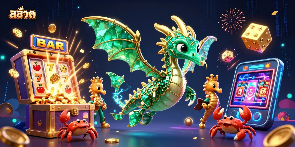 Engage with exciting สล็อต gameplay featuring dazzling slots and a dynamic treasure scene.