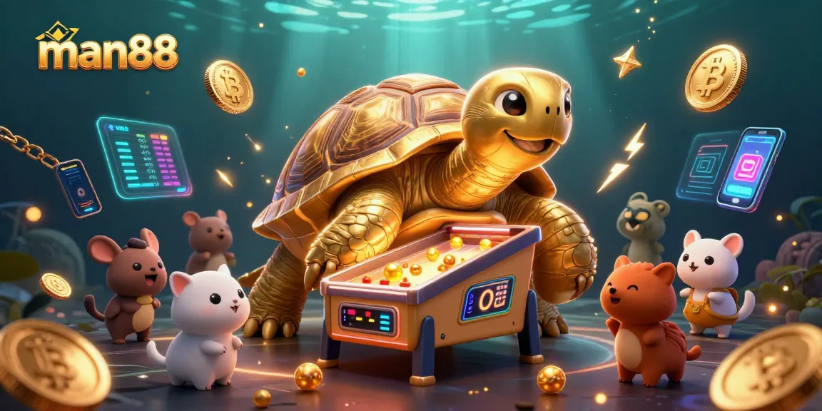 Experience excitement at man88 with thrilling gaming moments in a vibrant underwater casino scene.