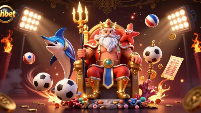 Experience the excitement of Sh bet with Neptune, samurai, and dynamic sports elements.