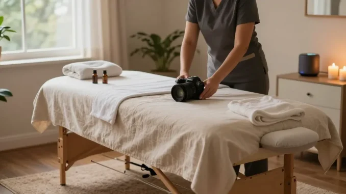 Experience premium 성남출장마사지 in a cozy home setup with soothing ambiance.