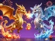 Experience thrilling gaming at 23Win, featuring dynamic dragons and vibrant lottery elements in a colorful casino scene.